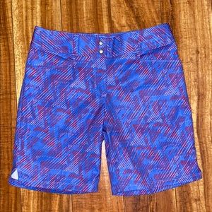 Adidas Size 0 golf shorts  blue dry fast blue